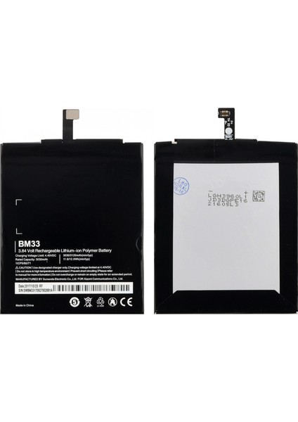 Mi 4i Uyumlu Xiaomi BM33 3030 Mah Batarya