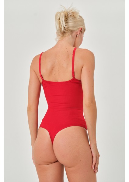 Mimola Model Göbek Karın Toparlayıcı Korse Etkili Alttan Zıbınlı String Body