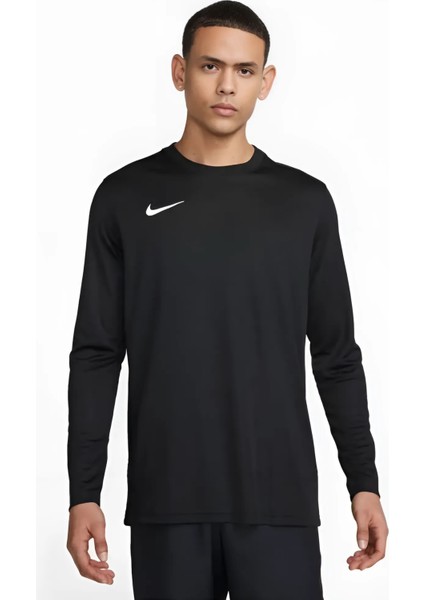 Dri-Fıt Park Vıı Jsy L/s Siyah Erkek Futbol Antrenman Uzun Kol Tişört BV6706-010