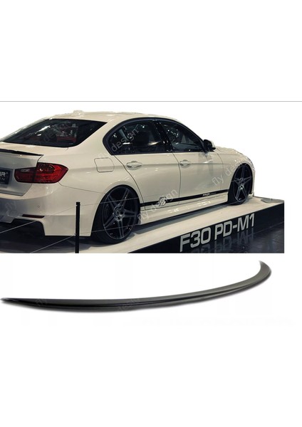 Bmw F30 2012.2019 Plastik Parlak Siyah Ince M3 Spoiler Spoyler