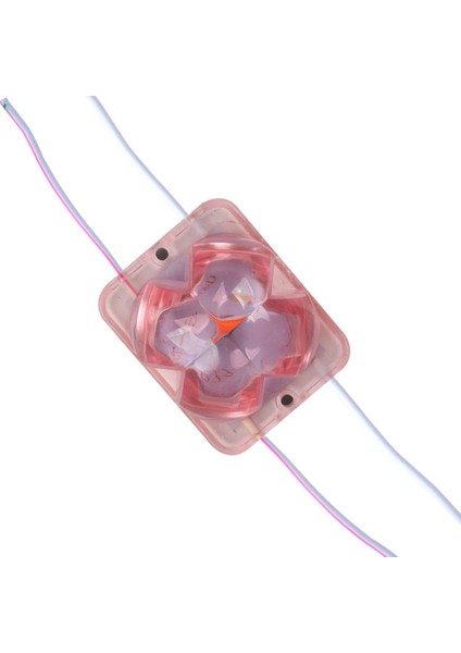 12 Volt 2 Watt Pembe Sabit 4333-3030 Modül LED