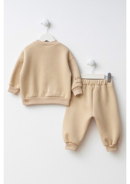 Nakış Detaylı Erkek Bebek Alt Üst Eşofman Takımı fiyatları