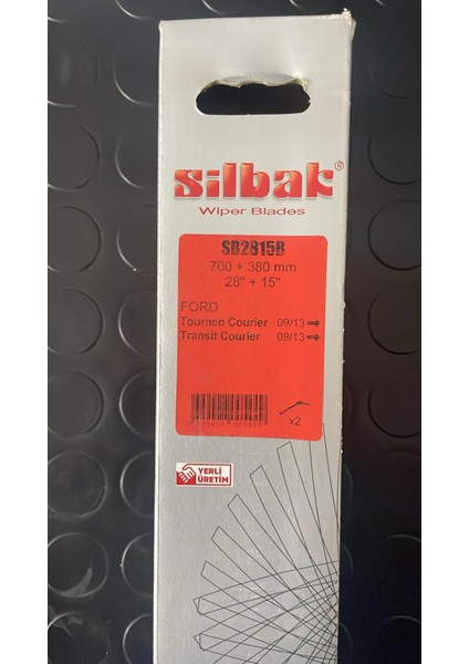 Silecek Süpürgesi Takım 700/380 Ford Courier / Transit Courier SB2815B