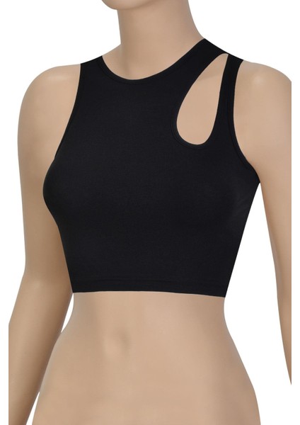 Kadın Sütyen Pedsiz Omuz Detaylı (%96 Pamuk - %4 Elastan)