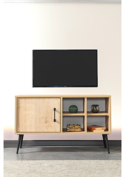 3108 Şile Metal Ayaklı Metal Kulplu 100 cm Tv Ünitesi - Safir fiyatları