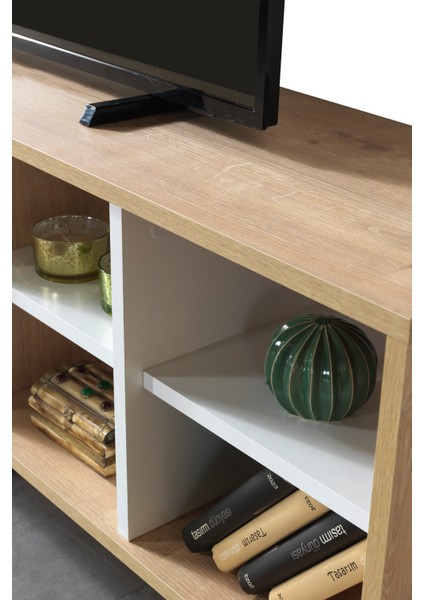 3108 Şile Metal Ayaklı Metal Kulplu 100 cm Tv Ünitesi - Safir fırsatları