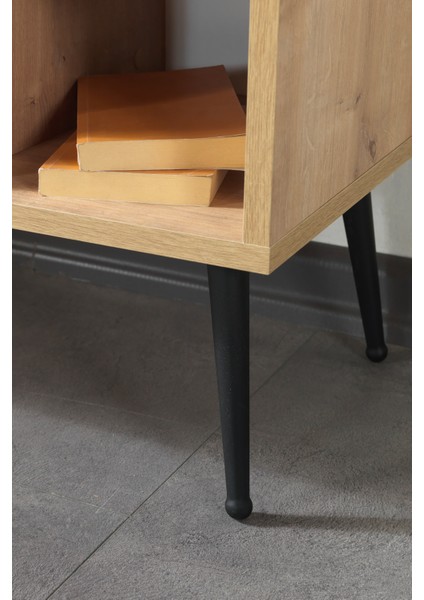 3108 Şile Metal Ayaklı Metal Kulplu 100 cm Tv Ünitesi - Safir