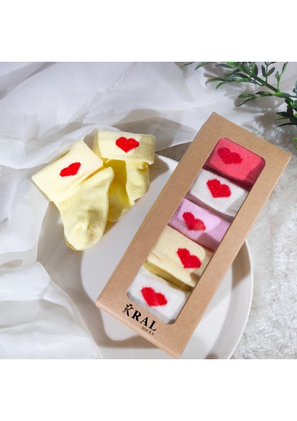 Kız Bebek Çorap Seti 15 Çift – Karışık Desenli – Kutulu – Pamuk – Patik Boy indirimleri