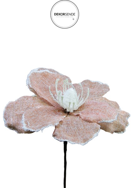 Yapay Keten Çiçek Ponsetya Pembe 30 cm fiyatları