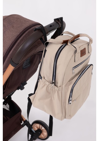 Anne Bebek Bakım Sırt Çantası Biberon Termoslu Sıvı Geçirmez Bebek Çantası