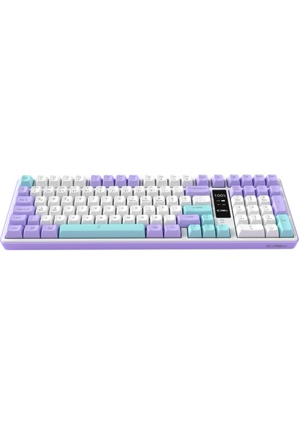 Luma Air Kablosuz 3 Modlu LCD Ekran - Chromatic Rgb Modlu - Ultra Tepkime & Konfor 100 Tuş Membran Gaming & Ofis Klavyesi (2.4g + Bt1 + Bt2 + Type-C) fiyatları