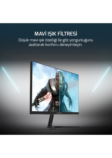 Epic E10 0,5 Ms 200Hz 1920X1080 Va Panel Siyah 23.8''gaming Monitör modelleri