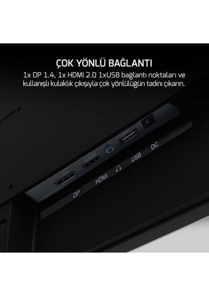 Epic E10 0,5 Ms 200Hz 1920X1080 Va Panel Siyah 23.8''gaming Monitör fırsatları