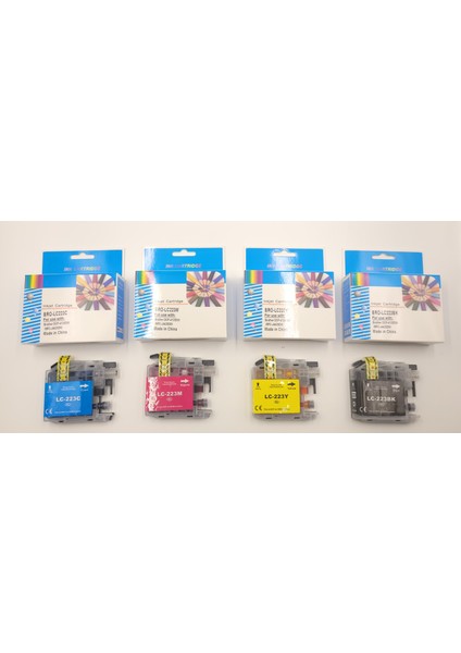Dpi Kartuş Brother LC-223 Cmyk 4’lü Muadil Mürekkep Kartuş Seti – 4X550 Sayfa fiyatları