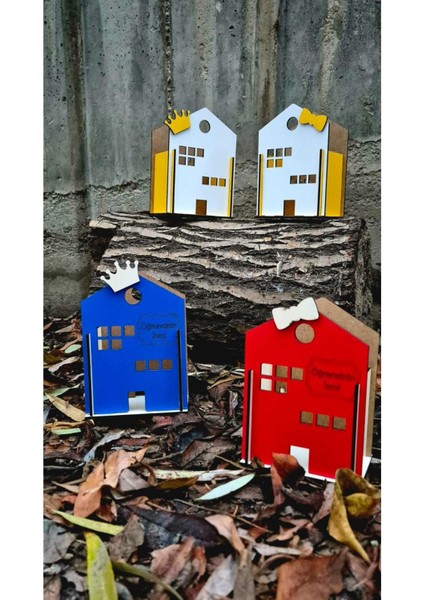 Öğrenci Hediyeleri ve Karne Hediyesi Ev Tipi Kalemlik Kalem Kutusu Renkli modelleri