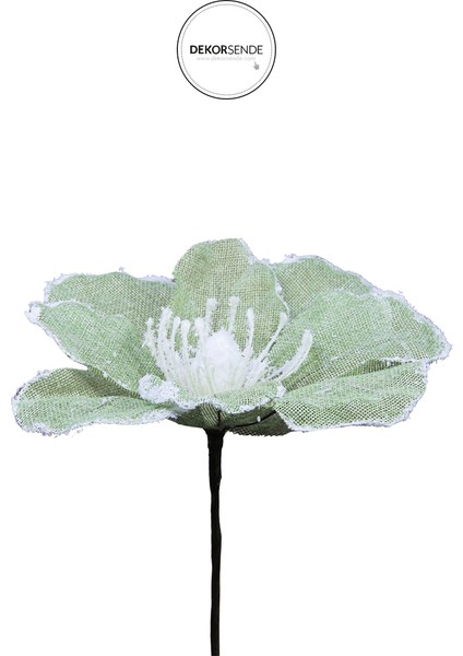 Yapay Keten Çiçek Ponsetya Yeşil 30 cm fiyatları