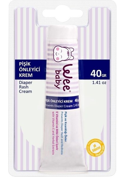Pişik Önleyici Krem 40 gr Bebeklerin Hassas Cildine Uygun Kolay Kullanım fiyatları