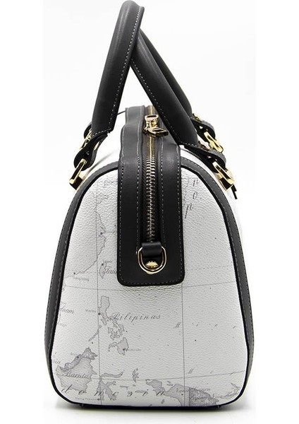 Silver & Polo Beyaz - Antrasit SP1091 Kadın El Çantası fırsatları