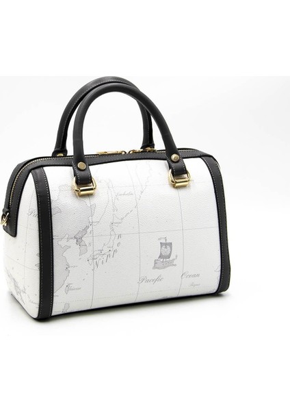 Silver & Polo Beyaz - Antrasit SP1091 Kadın El Çantası indirimleri