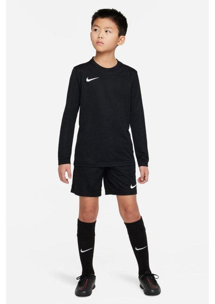 Y Dri-Fit Park Vıı Jsy L/s Siyah Çocuk Futbol Tişört BV6740-010 modelleri