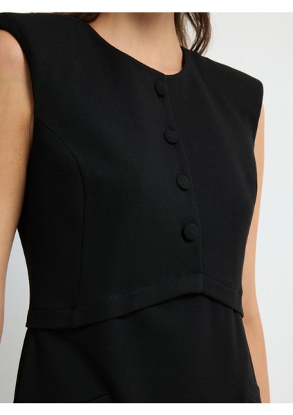 Kolsuz Mini Elbise Siyah 12445765000 modelleri