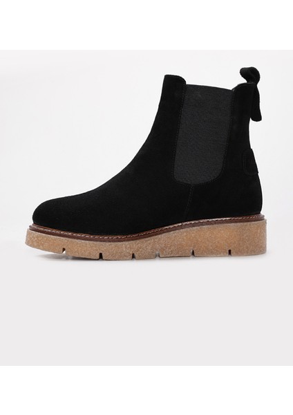 Hakiki Deri Kürklü Kadın Klasik Bot 657KZA2501 fiyatları