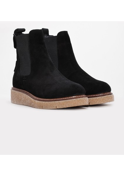Hakiki Deri Kürklü Kadın Klasik Bot 657KZA2501 fırsatları
