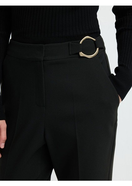 Gabardin Pantolon Siyah 15344236002 fırsatları