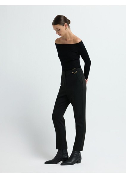 Gabardin Pantolon Siyah 15344236002 indirimleri