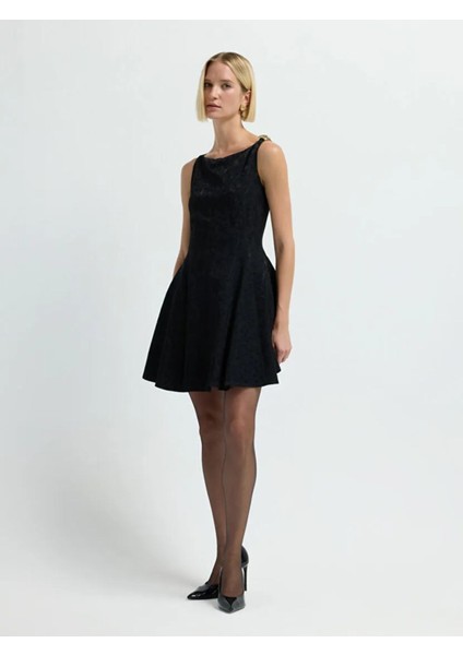 Kup Detaylı Mini Elbise Siyah 12444772001 modelleri