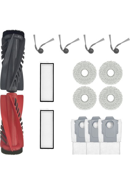 Roborock Q Revo C Modeli Uyumlu Akıllı Robot Süpürge Yedek Set
