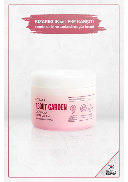 Dr.cellıo Kalendula Özlü Kizariklik ve Leke Karşıtı Aydinlatici Yüz Bakım Kremi