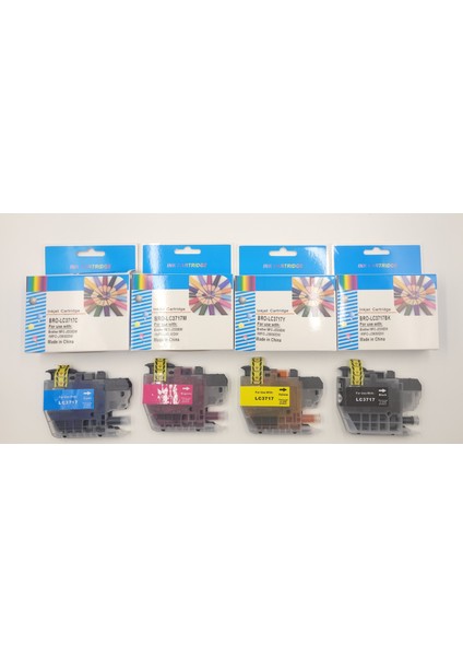 Dpi Kartuş Brother LC-3717 Cmyk 4’lü Set Muadil Kartuş – 600 Sayfa fiyatları
