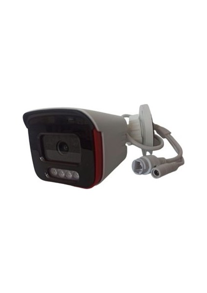 5 Mp Ip , Bullet Cam.,2.8 mm Starlıght Lens, 4 Warm Lıght Led,full Color,poe,dc 12V,SESLI