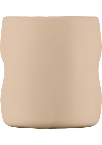 Silikon Mini Bardak Latte Bej