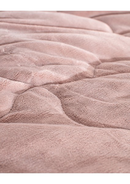 Kaira Tek Kişilik Uyku Seti - Pudra