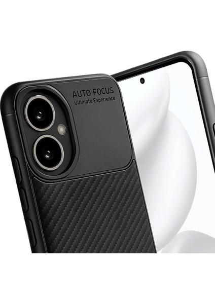 Newface Auto Focus Honor 400 Karbon Kılıf - Siyah fırsatları