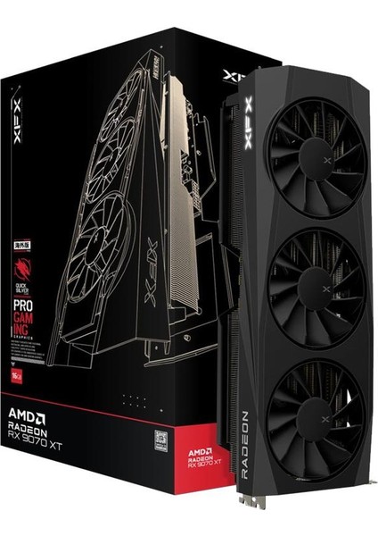 Quıcksılver Radeon Rx 9070 Xt Gamıng 16GB Gddr6 256BIT Amd Ekran Kartı fırsatları