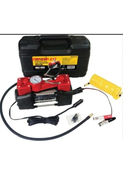 Smr-Msm 12 Volt Mini Araç Kompresörü Güçlü Çift Piston Kompresör fiyatları