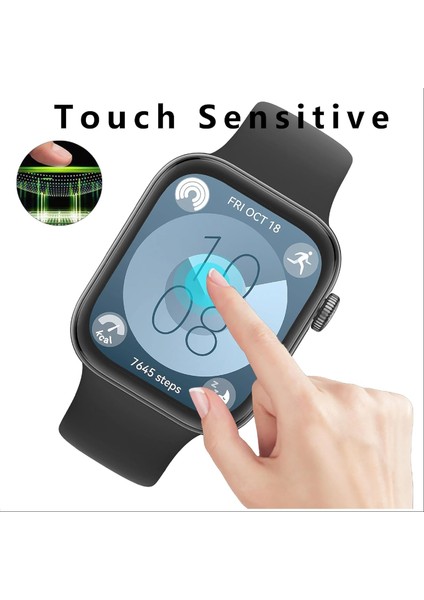 Huawei Watch Fit 4 Ekran Koruyucu Film Tam Kaplayan Kavisli Siyah Çerçeveli Ultra Ince Ppm Film Pet indirimleri