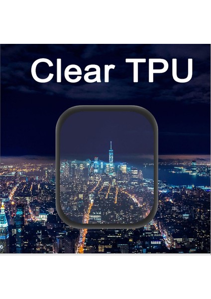 Huawei Watch Fit 4 Ekran Koruyucu Film Tam Kaplayan Kavisli Siyah Çerçeveli Ultra Ince Ppm Film Pet