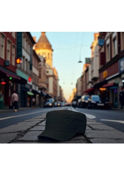 Siyah Castro Şapka Kep Avcı Model