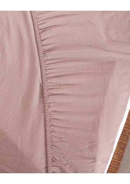 Kaira Tek Kişilik Uyku Seti - Pudra
