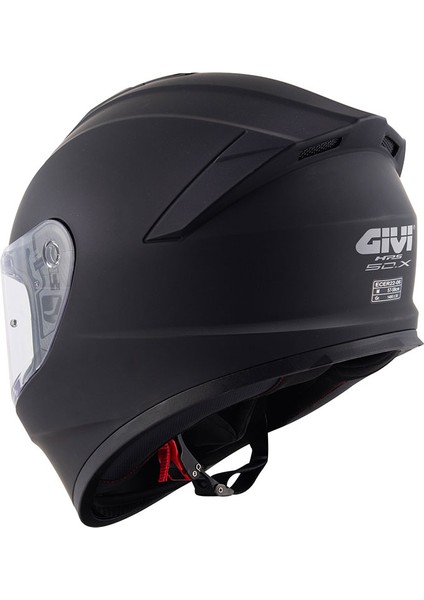 Gıvı 50.x Kask Kapalı Mat Siyah modelleri