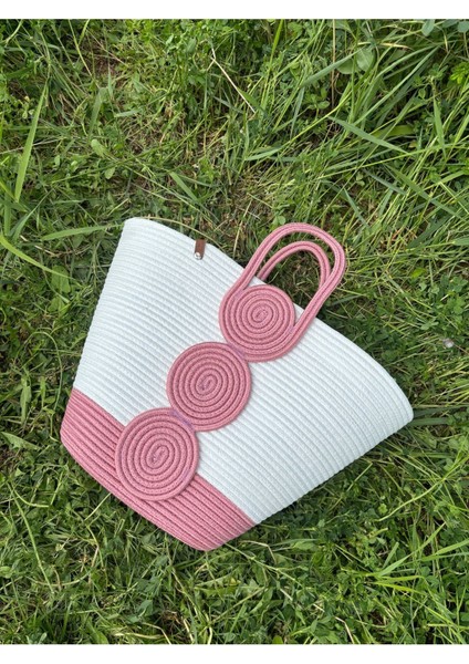 Vanillia Büyük El Yapımı Jüt Plaj Çantası fiyatları