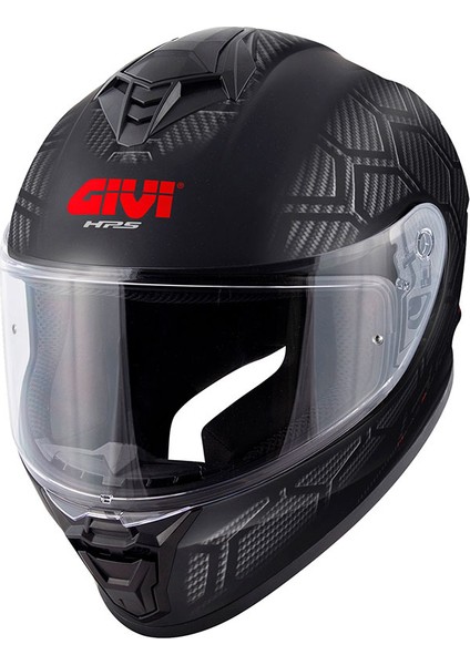 Gıvı 50.x Snake Kask Kapalı Mat Karbon