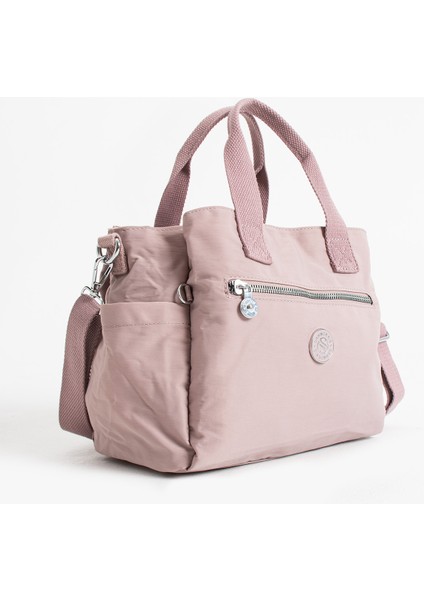 Kadın Suya Dayanıklı 5 Bölmeli Saten Kumaş El ve Omuz Çantası fiyatları