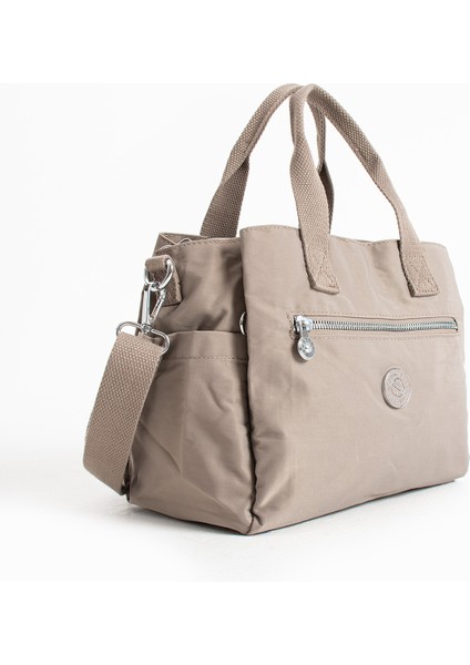 Kadın Suya Dayanıklı 5 Bölmeli Saten Kumaş El ve Omuz Çantası fiyatları