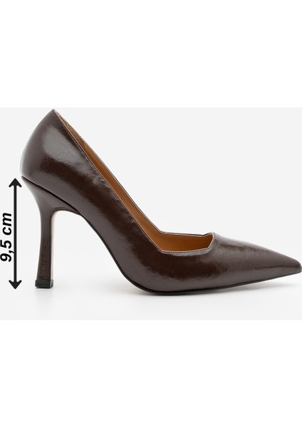 Kadın Stiletto Sivri Burun Klasik Topuklu Ayakkabı Zarte