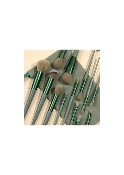 Lılyth Özel Çantalı 13’lü Profesyonel Makyaj Fırça Seti | Fondöten, Far, Allık ve Karıştırma Fırçaları